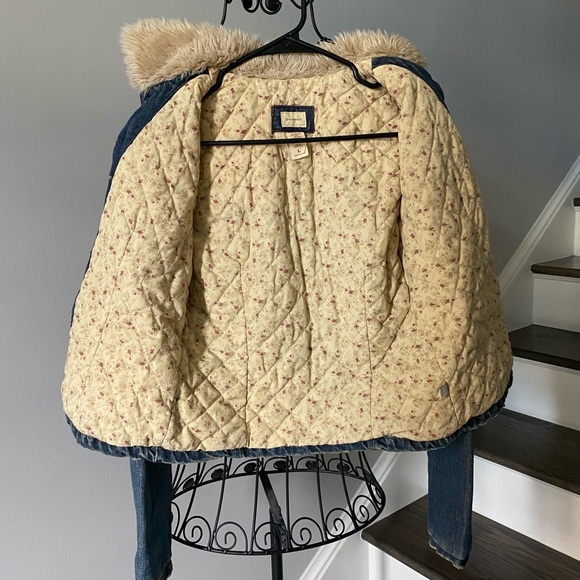 Abercrombie Kids Jeans Button Up Jacket Size Large - Picture 7 of 11